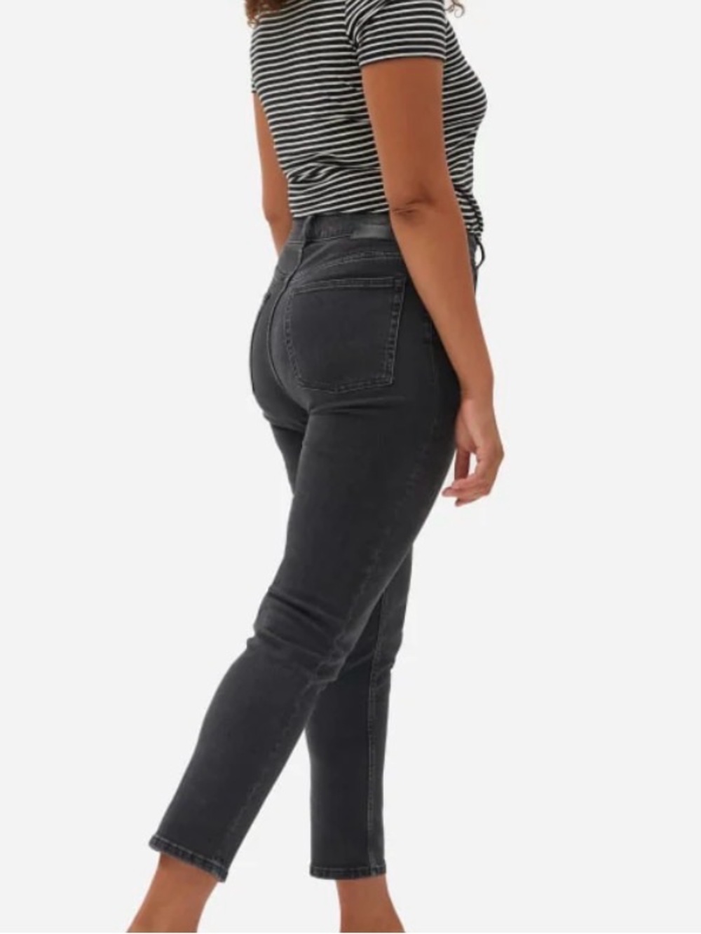 Everlane High-Rise Slim Women's Jeans - Black